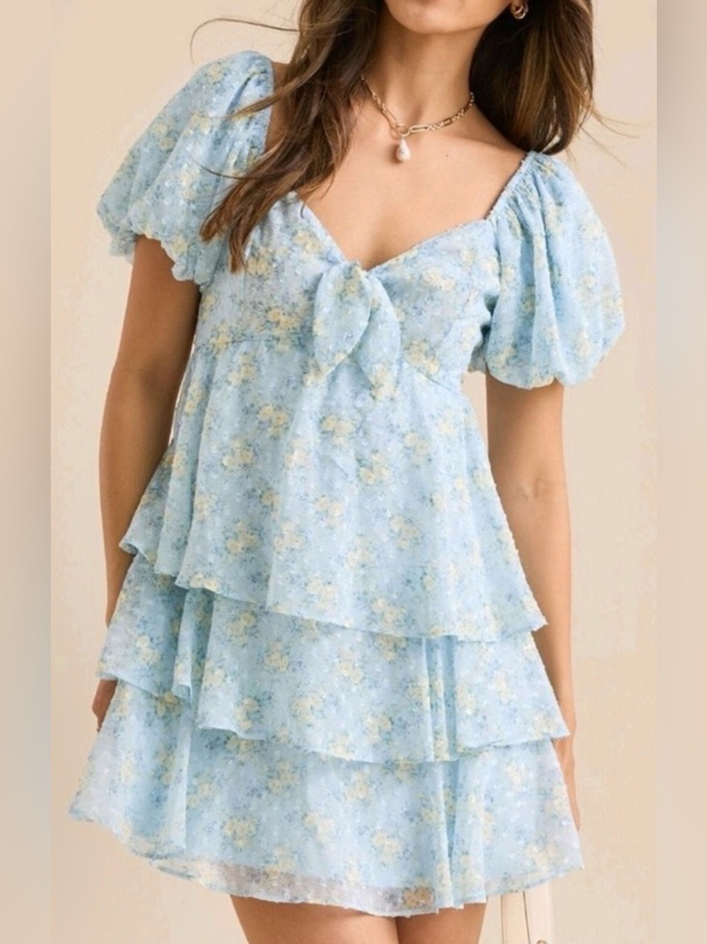 Altar'd State Floral Mini Dress-S